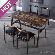 Restaurant Hot Pot Restaurant Commercial Restaurant Barbecue Snacks Milk Tea Dessert Restaurant Tabl