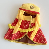 Cassock Clothes Dogs Cats Tang Sanzang Cute Hairy Children Standing up to Cheng Buddhist Chanting Su