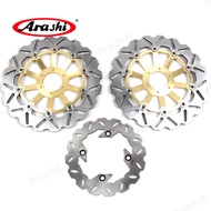 Arashi CNC Full Floating Front Rear Brake Disk Disc Rotors Set For HONDA CB400N CB 400 N 1982-1988 /