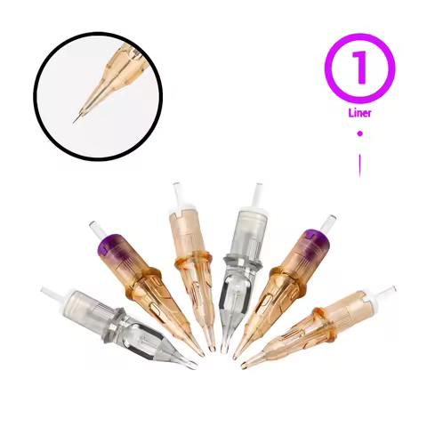 1RL RC1001RL VC1001RL RC1201RL VC1001RL EZ Cartridge Tattoo Needles SMP for Micropigmentation Perman