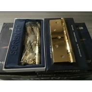 Sorento 5" GP Door Hinge 5 inch Gold Door Hinge/ Gold Door Hinge/ Sorento 5 inch Gold Hinge/