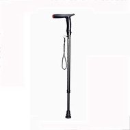 Elderly Crutches Multifunctional Retractable Ten Gear Height Adjustable Non-slip Walker Outdoor Trekking Trekking Walking Stick Comfortable anniversary