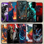 Xiaomi Mi 8 Lite 9 9T Pro A3 CC9E 10T Pro Pocophone F1 436X Godzilla Soft Silicone Phone Casing