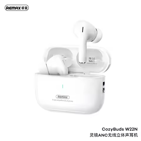 REMAX CozyBuds W22N - Bluetooth 5.4 - 7003D4 Chip - ANC Call Noise Reduction - High - Fidelity Stere