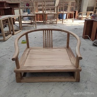 Lacquer-Free Chair Zen Stool Club Tea Chair Large Old Elm Meditation Chair Northern Tea House New Ch