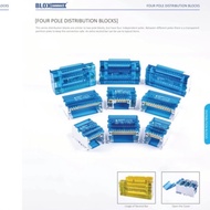 BLOX Connect Four Pole Distribution Blocks FJ407/125B, FJ411/125B, FJ415/125B, FJ412/160BH