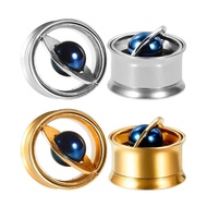 COOEAR Surgical Steel Ear Gauges Cool Planet Tunnels and Plugs Piercing Elegante Stretchers Earrings