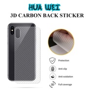 3D CARBON HUAWEI BACK STICKER NOVA 8 8 SE 7 7I Y7P Y6P  2i 2Lite 3 3i 3E 4 4E 5 5i 5T 7i Lite YMax Y