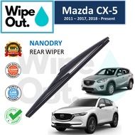 Mazda CX-5 / CX5 2011 - 2017 , 2018 - Present WipeOut NANODRY Rear Wiper Blade / Wiper Belakang