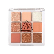 3CE Paleta de colores de ojos multi claro #Shot Again 9Colors Peal Glow sombra de ojos Staylenanda