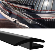 SUCHENHD Car Weather Stripping, H-Shape Profile Black Car Windshield Cowl Rubber Seal Strip, Durable