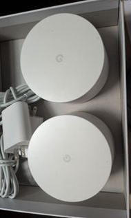 2個Google 谷歌 AC-1304 1200Mbps WiFi Mesh 路由器 可分開買
