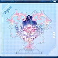 Honkai: Star Rail Cyrene 7-Piece Acrylic Merch Set, 16cm Large Standee, Acrylic Ticket Stub, Quicksa