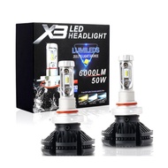 X3 Car Headlight H7 H11 LED Far Light Near Bulb Universal White