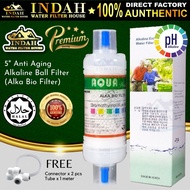 Korea Alkaline Ball filteralkaline filter 5" alkaline ball filter Anti aging