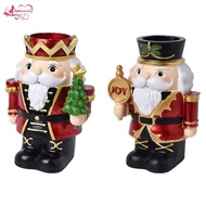 Abbraccia Nutcracker Pillar Candle Holder Candle Collection Candlestick Stand for