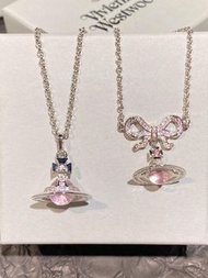 全新🌸 Vivienne Westwood 土星orb蝴蝶結項鍊
