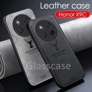 Casing For Honor X9C smart X9Csmart HonorX9C HonorX9Csmart Matte Phone Case Retro Denim Fabric Deer 