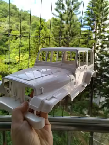 1/10 Tamiya YJ Wrangler Hard Original Hard Body shell Part # 9335171 TAM9335171 Rock Crawler CR01 CC