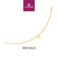 HABIB 999/24K Yellow Gold Bracelet 9GW00101124