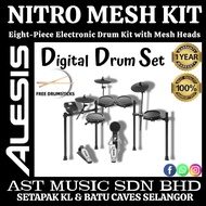 Alesis NITRO MESH KIT Eight-Piece Electronic Drum Kit with Mesh Heads