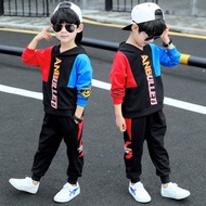 boy suit set［98-150cm］children suit boy sweatshirt  baby boy outfit korean  Children Clothing Boys A