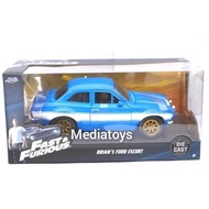 Jada brian's ford escort diecast (1:24)