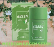 Meidian Green Stick Mask Masker Green Tea Komedo Jerawat - Green Mask Stick Cleansing Clay