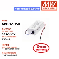 MEAN WELL APC-12-350 APC-12-700 LED driver power supply MEANWELL Constant Current  Switching Power S