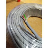 【SIRIM】[ 100% BUATAN MALAYSIA ] 3C x 23/0016 FULL PURE COPPER PVC FLEXIBLE CORD CABLE WIRE PLUG 3 CORE WAYAR 3 TE