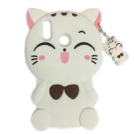 Phone Case For Vivo V11i 3D Cat Design Lucky Cat Silicone Rubber Phone Case