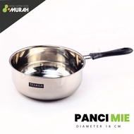 SERBU MURAH - Panci Mie Texana / Panci Susu / Saucepan / Panci Rebus Susu Mie Instant Gagang Alumuni