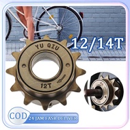 Freewheel 14t 12t Freewheel Gear Priwil Kriwil Bicycle Gear Sprocket Bicycle Sprocket Single Speed B