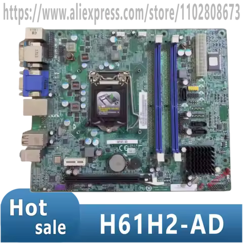 H61H2-AD SX2855 1600X B430 XC600 motherboard LGA1155 motherboard 100% test