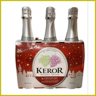 ◷ ❐ ✓ KEROR Sparkling Red & white Grapes  (3bottlesx750ml)