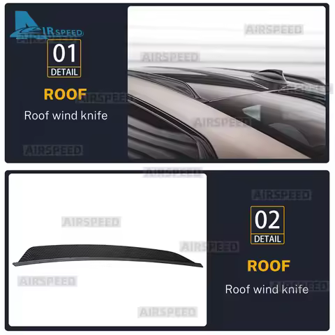 For BMW M3 G80 Car Roof Side Wing Spoiler Lip ABS Cover Sticker for G80 M3 2020 2021 2022 2023 2024 