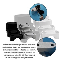 LY GQI RACING Aluminum Parts Handlebar Riser Bracket Sier 28Mm Back Move Mount Para Sa CRF Universa