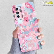 Case VIVO V23E - Eksotik - Casing VIVO V23E - Silikon Lentur - Motif Aesthetic Lucu - Cassing - Akse