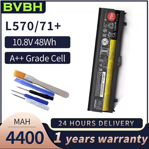 BVBH SB10H45071 48WH 00NY486/00NY488 71+ Battery for Lenovo ThinkPad L560,L570.SB10H45073/SB10H45071