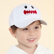 Baseball Cap Hat Cute Baby Boy Girls Cartoon Shark beak Print Baseball Cap Spring Summer Kids Cotton Sun Hat Toddler Visor Hats