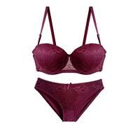 Women's Clothing Bra Suit 1 Set BH + CD Size 34-38 Cup A High Quality Imported Wire