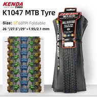 KENDA bicycle tire K1047 26 "/27.5"/29" X 1.75/1.95/2.10mm 60TPI Steel wire 60TPI Soft side folding tire mountain bike tires