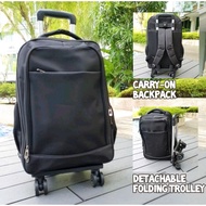 Tough 360° 4-Wheel Trolley Bag (SG Seller)