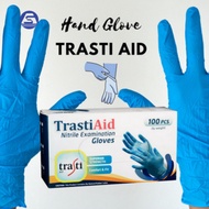 Trasti Aid- Nitrile Gloves 100pcs