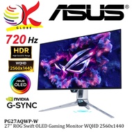 ASUS 27 Inch ROG Swift OLED PG27AQWP-W Tandem OLED WQHD 540Hz or HD 720Hz 0.02ms Dual-Mode Monitor H