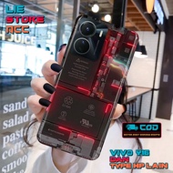 Latest Vivo Y16 Case (3DK14) Fashion Casing RAM Silicone Kesing Casing Sarung hp Cover Back Protecto