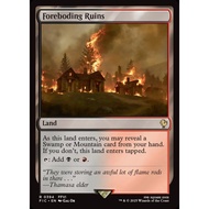 Foreboding Ruins (Surge Foil) - Commander: FINAL FANTASY (FIC) Land Mtg
