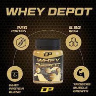 DP Whey Depot 6lbs 3kg Dutch Chocolate / Mocha Latte Whey Protein, Muscle Building, Lean