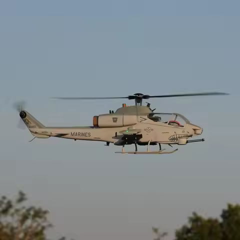 Roban Rc New Electric Remote Control 470ah-1 Simulation Remote Control Armed Helicopter Space Model 