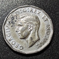 Canada King George VI 5 Cent 1945